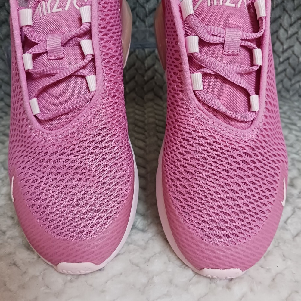 Nike Air Max 270 Pink Foam PS Walking Running Sneakers Shoes Size 1.5Y - Picture 6 of 14